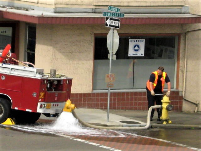 Annual Fire Hydrant Flushing Begins | City Of Roseburg